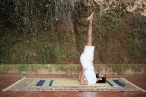 Shoulder Stand Yoga Pose | Shree Hari Yoga