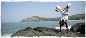 Yoga on the beach Gokarna | Shree Hari Yoga