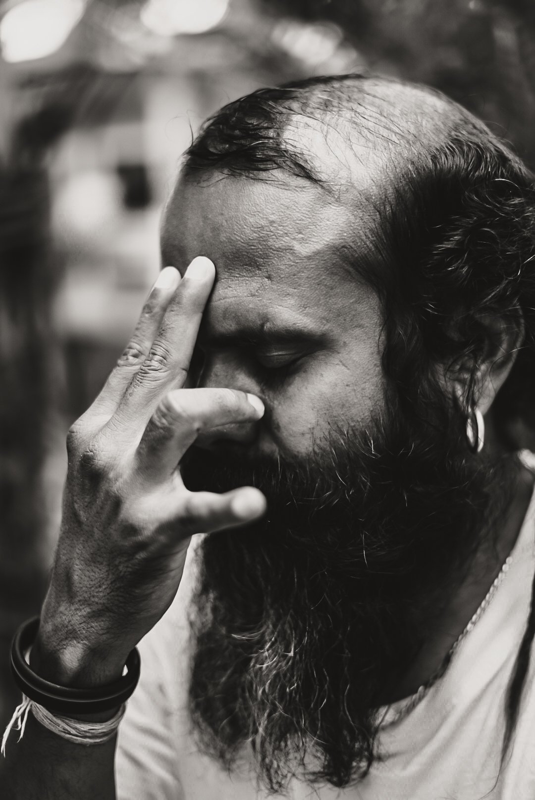Hari ji, founder and lead teacher, Shree Hari Yoga